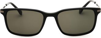 GAP SGP013 Rectangular Acetate Eyeglasses - Black
