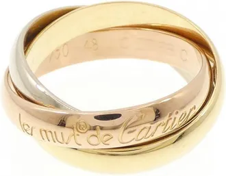 Cartier Yellow Gold (18K) Pink Gold (18K) White Gold (18K) Band Ring (Pre-Owned)
