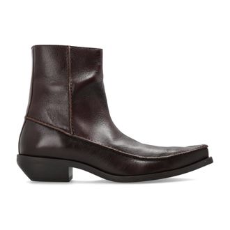 Diesel D-Frido Western Enkellaarzen - Heren - Schoenen - Bruin - Maat: 40 EU Leer