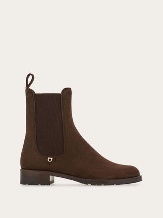 Ferragamo Women Chelsea boot Brown Size 2.5