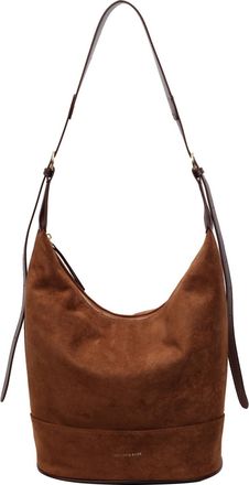 Generic Women Frosted PU Shoulder Bucket Bag w/Adjustable Shoulder Strap Daily (Black)