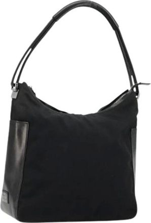 Gucci Pre-owned Shoulder Bags, female, Black, Size: ONE SIZE Pre-owned Vintage Shoulder Bag