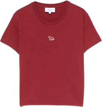 Maison Kitsun&eacute; Logo Cotton T Shirt