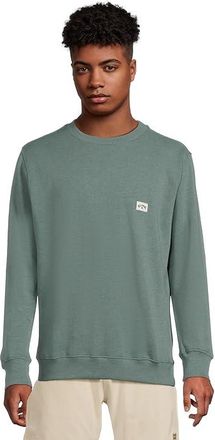 Billabong All Day Crew Mens Sweatshirt Sage Green : 2XL, Cotton/Polyester