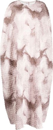 Bambah jacquard kaftan dress - women - Polyester - One Size - Brown