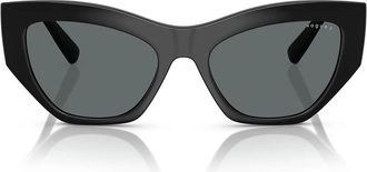 Vogue Sunglasses Vo5607 S W44/81 Black/Dark Gray Womens Polarized