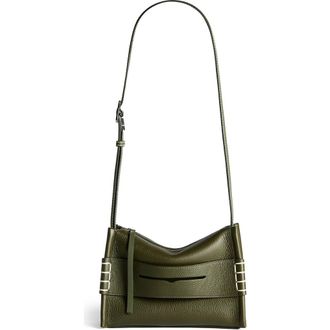 J.W.Anderson Small Loafer Leather Messenger Bag in Khaki at Nordstrom