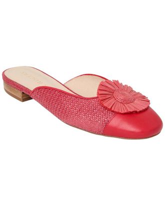 Jack Rogers Tinsley Mule Raffia & Leather Mule