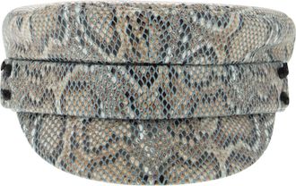 Ruslan Baginskiy Baker Boy Snake Pattern Cap