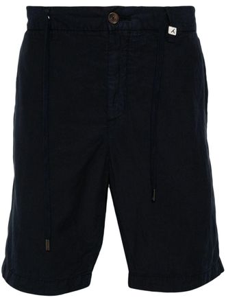 Myths Shorts met elastische tailleband - Blauw