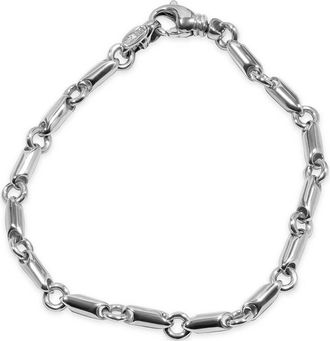 Pompeii3 Mens Seed & Rolo Link 14k Gold (25gram) or Platinum (40gram) 4mm Bracelet 8.5