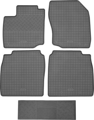 OEM Alfombrillas Rigum 901047 + Funda 900101 - Honda Civic Ix Sed&aacute;n / Kombi / Hatchback De 2012-2017, Llantas De Aleaci&oacute;n Hnd Delanteras - Instaladas