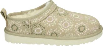 UGG Ugg, Schoenen, Dames, Beige, 37 EU, Su&egrave;de, Classic Micro Sun Stitch