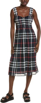 Burberry Check Midi Dress