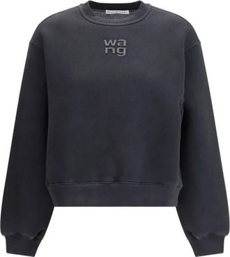 Alexander Wang Mujer, Sudaderas, Negro, Talla: M