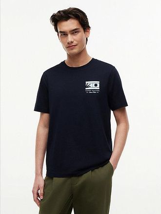 Tommy Hilfiger Logo Graphic Jersey Crew Neck T-Shirt