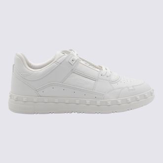 Valentino Garavani White Leather Sneakers