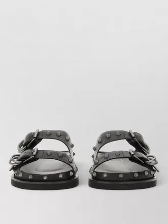 Ash urus flat sole open toe slides