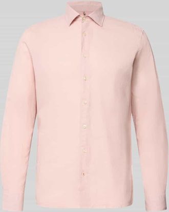 Cinque Slim Fit Freizeithemd aus Leinen-Mix Modell Steven in Pink, Gr&ouml;&szlig;e XXL