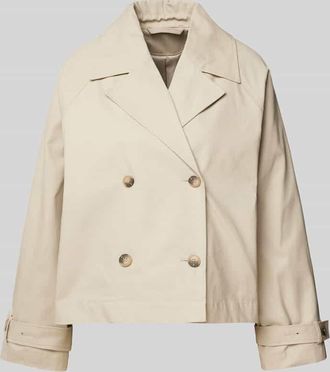 Selected Trenchcoat mit Leistentaschen Modell CILO in Beige, Größe 34