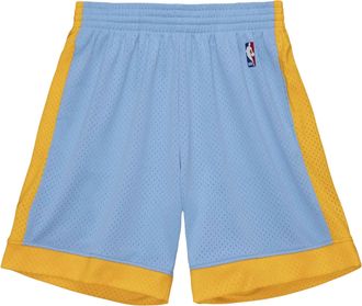 Mitchell & Ness Los Angeles Lakers 2001-02 Shorts in Light Blue Men