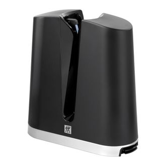 Zwilling V-Edge Professional Knife Sharpener, for both Western and Japanese Blades, Black