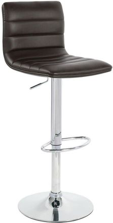 Netfurniture Vista Breakfast Bar Stool Height Adjustable in Brown
