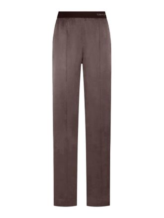 Tom Ford PEACH-FEEL SILK SATIN PJ PANTS - Tom Ford - Woman