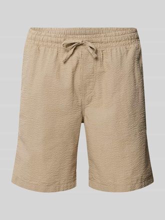 Jack & Jones Jack & Jones Sweatshorts mit Tunnelzug Modell JAIDEN in Beige, Gr&ouml;&szlig;e S