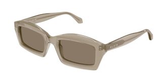Alaia AA0089S 003 Womens Sunglasses Brown Size 53