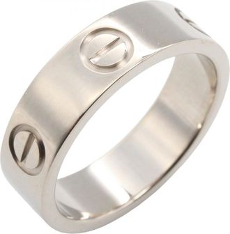 Cartier Silver White Gold (18K) Band Ring (Pre-Owned)