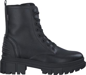 s.Oliver Stijlvolle zwarte veterschoenen - Dames - Veterlaarzen - Zwart - 41 EU - Schoenen