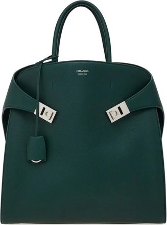 Ferragamo Borsa tote Hug - Verde