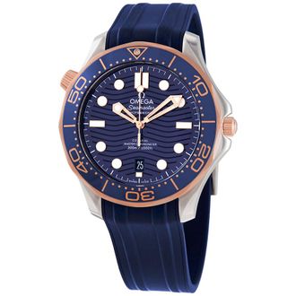 Omega Pre-owned Omega Seamaster Diver Blue Dial Mens Watch 210.22.42.20.03.002