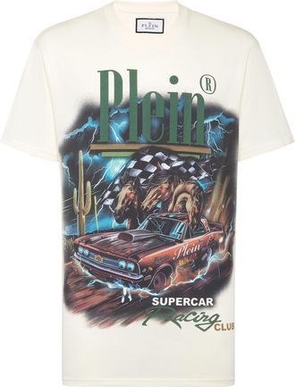 Philipp Plein T-Shirt Ronde Hals Racing