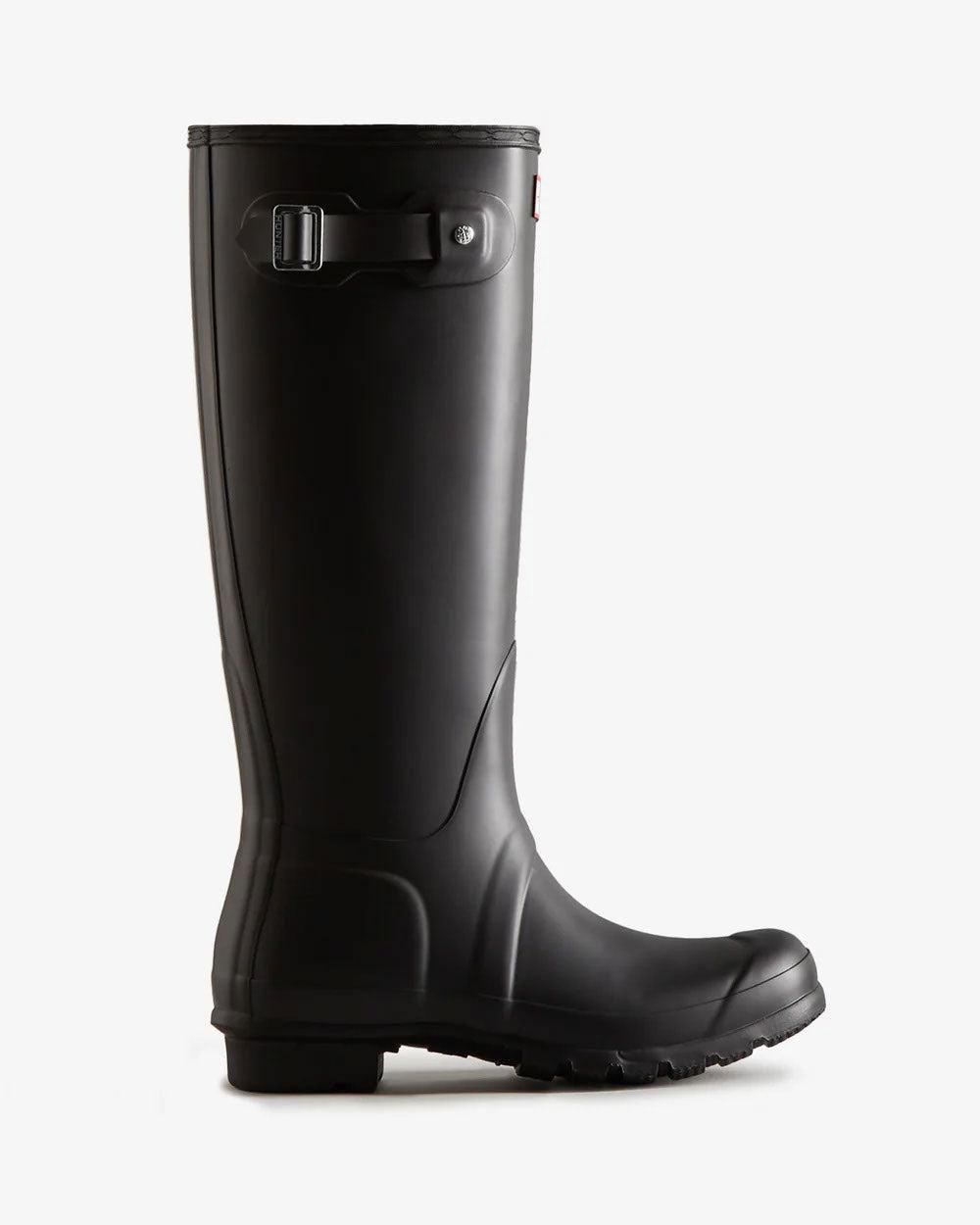 Stivali Corti Hunter Originali In Gomma – Donna – Nero – US 7 / EU 38 – Nuovi In Scatola