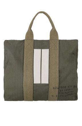 Fortela Aviatorbag Herringbone Cotton Bag in Green at Nordstrom