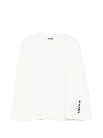Jil Sander Baumwoll-T-Shirt mit Jil Sander-Logo