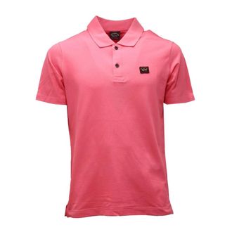Paul & Shark Paul & Shark, Polo Shirts, male, Pink, Size: S C0P1000 Polo Shirt