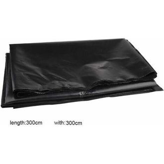 OEM Telo Di Rivestimento Per Laghetto In Gomma Hdpe 2 X 3 M - Durevole E Resistente Agli Urti - Per Laghetti E Fontane Da Giardino - Nero 3 X