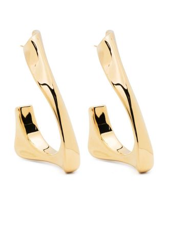 Colville Hepworth sculpted earrings - Gold