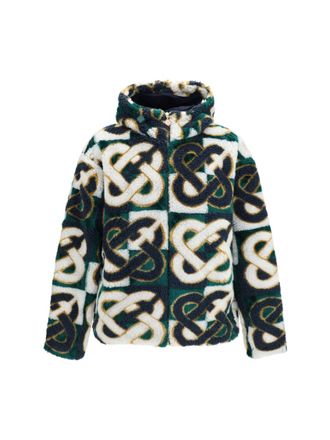 Casablanca Multicolor Logo Fleece Jacket