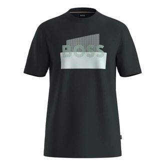 HUGO BOSS Uomo, Top, Nero, XL, new