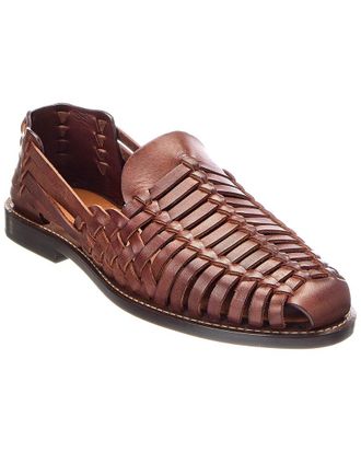 Brunello Cucinelli Woven Leather Loafer