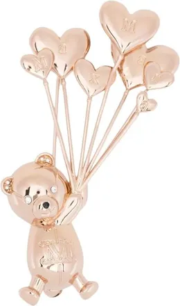 Max Mara Accessoires, Dames, Geel, ONE Size, Teddy Bear Brooch