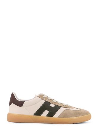 Hogan Hogan Cool Suede And Leather Low-Top Sneakers