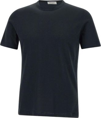 KANGRA Katoenen T-shirt - Heren - Tops - Zwart - Maat: M Katoen