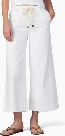 Joe's Addison Wide Leg Pant In White