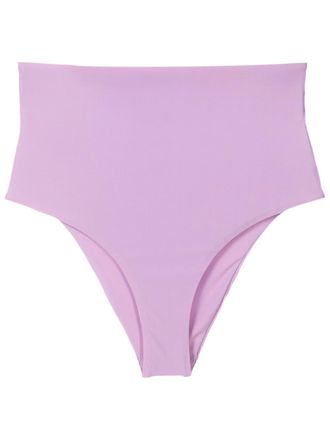 Lenny Niemeyer Dahlia high-waisted hot pants - women - Polyamide/Spandex/Elastane - M - Purple