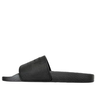 Gucci (WMNS) Gucci Logo Rubber Slide Black 525140-JCZ00-1031